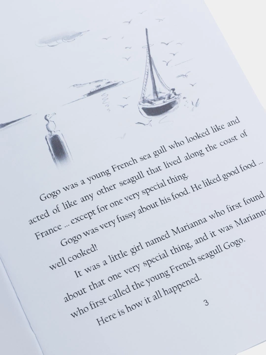Gogo, The French seagull, by Louis Slobodkin