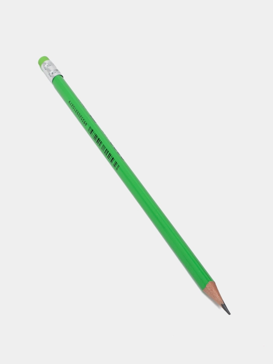 Карандаш с ластиком Deli Neon HB U51600, 12 шт