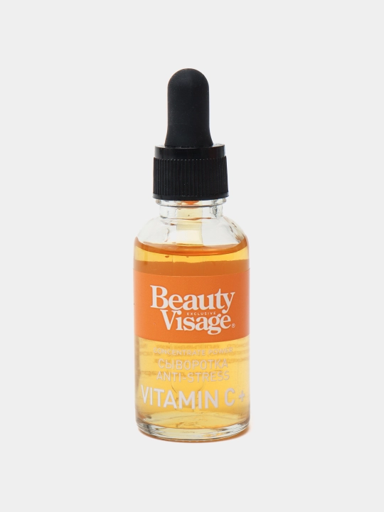 Yuz va teri uchun "Vitamin C +" stressga qarshi sarum "Beauty Visage", 30 ml