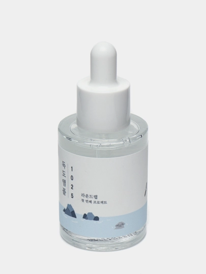 Dengiz suvi bilan gidrlashtiruvchi ampula zaedob Round Lab 1025 Dokdo Ampoule, 45 g - 