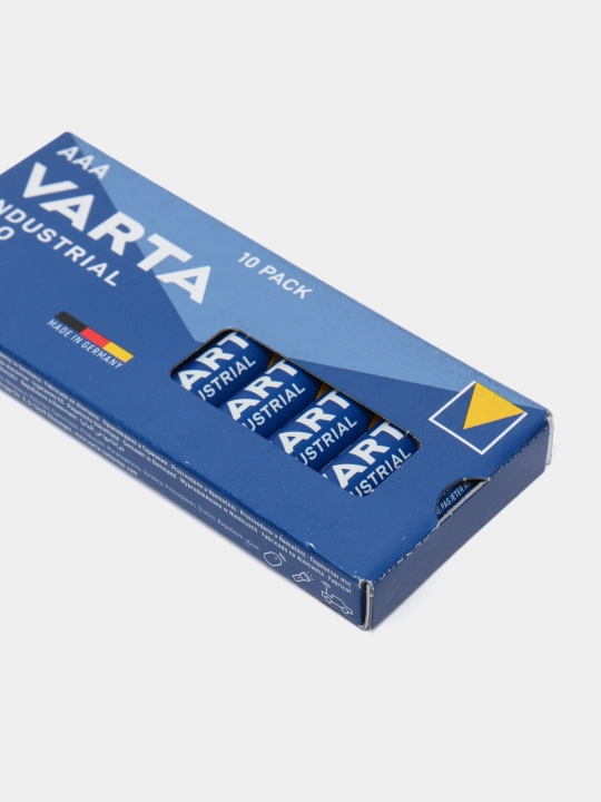 Батарейки VARTA Industrial PRO AAA (LR03) — игрушки, пульты, мышки