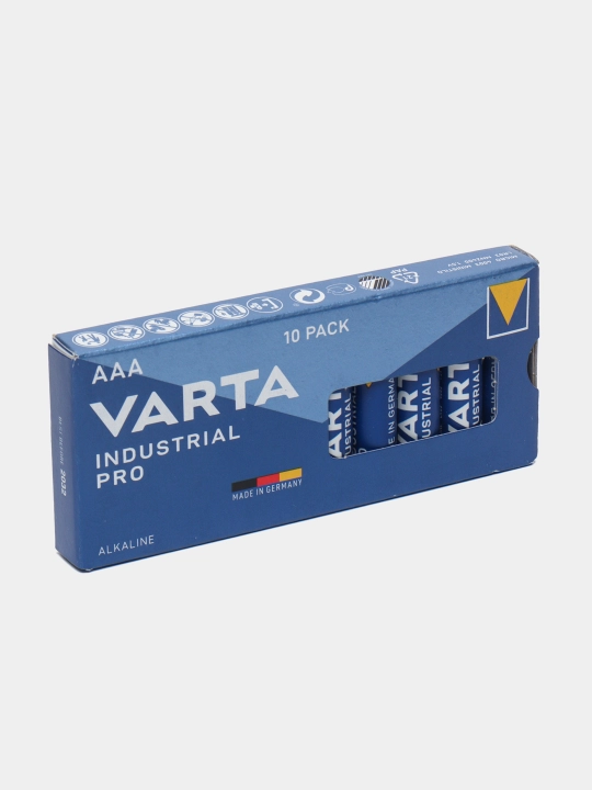 Батарейки VARTA Industrial PRO AAA (LR03) — игрушки, пульты, мышки