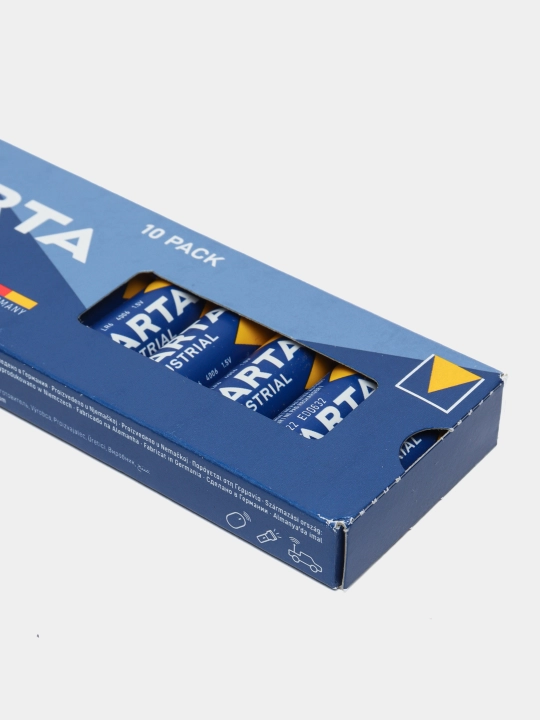 Батарейки VARTA Industrial PRO AA (LR6) щелочные — игрушки, пульты, фонари