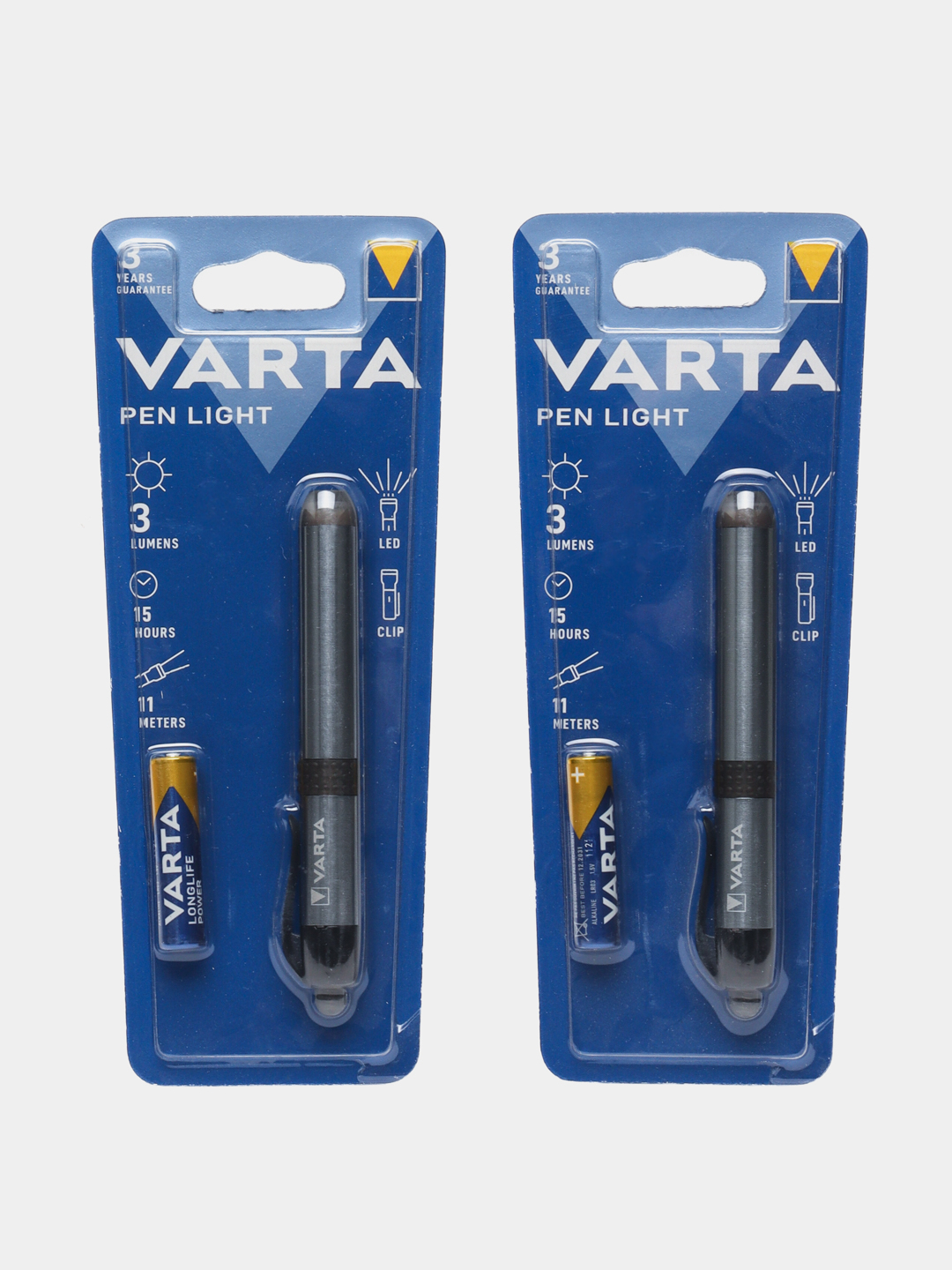 Фонарь ручка, Varta 16611 Metal Key Chain Light купить по низким ценам