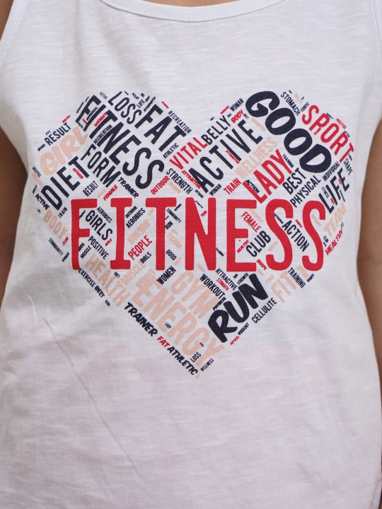 Белая двойка Fitness, для 8 лет