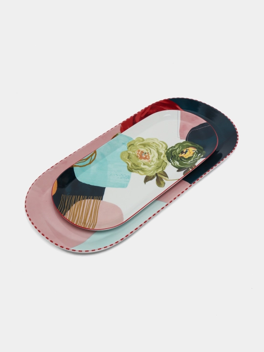 Сет овальных блюд Mikasa Moor New Modern Times 42 и 34 см
