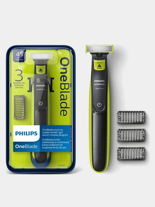 Soqol uchun ajoyib Philips OneBlade QP2724 trimmer - 