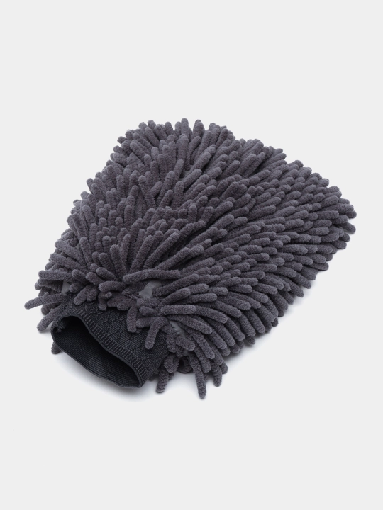 Qo'lqop avtomobil yuvish uchun, mikrofiber, makaronka - 