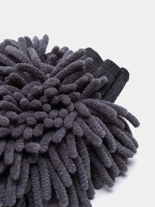 Qo'lqop avtomobil yuvish uchun, mikrofiber, makaronka