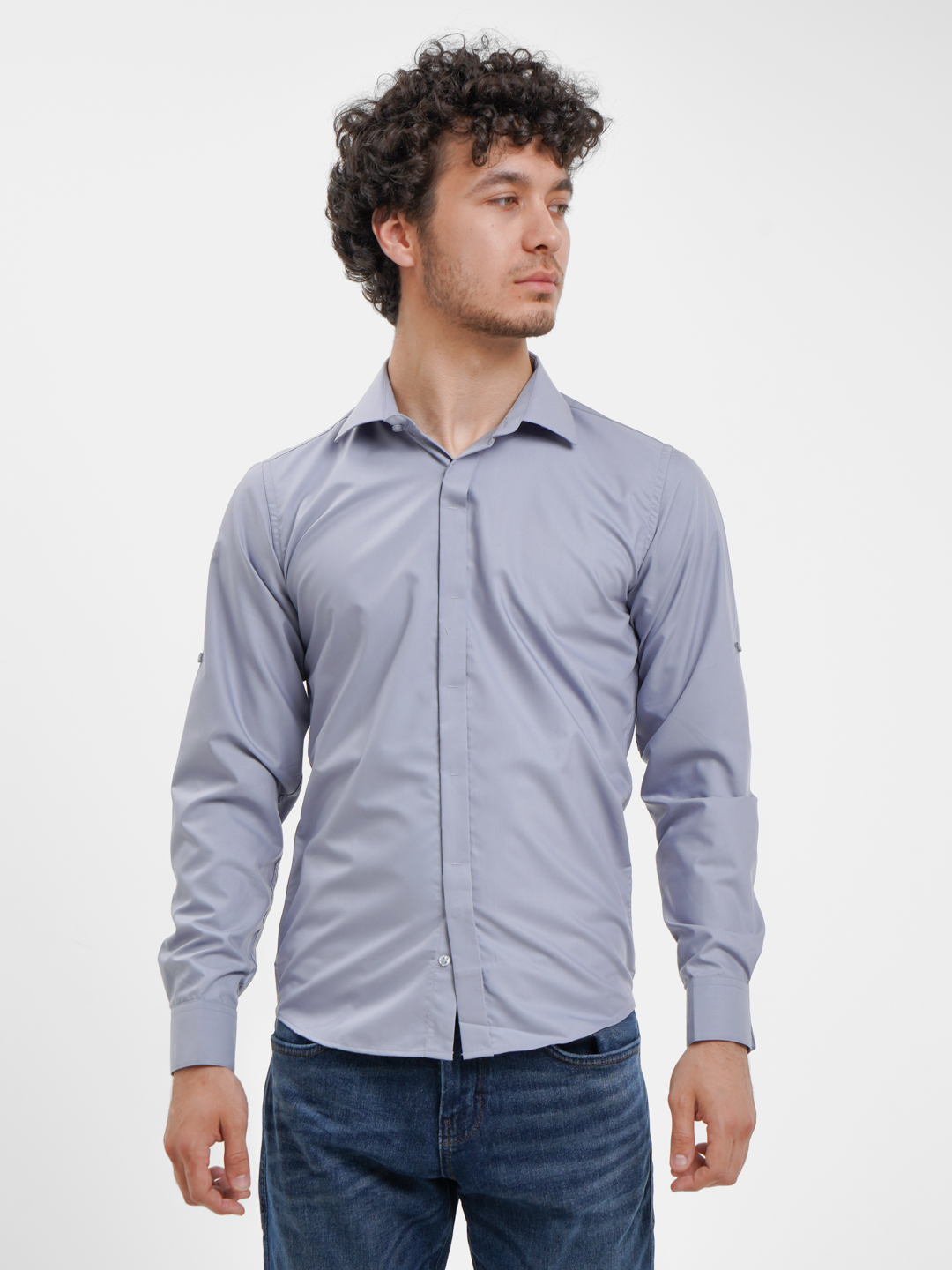 Рубашка мужская приталенная Utess, размеры S, M, L, XL, 2XL, 3XL купить ...