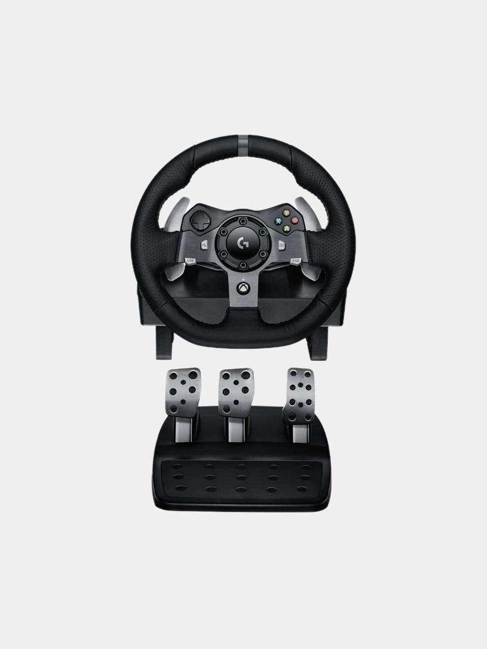 Игровой руль Logitech G920 Driving Force Racing для компьютерных игр с ПК и  Xbox One купить по низким ценам в интернет-магазине Uzum (383927)