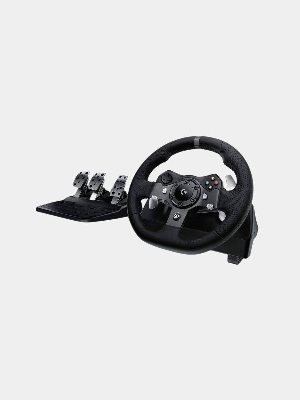 Игровой руль Logitech G920 Driving Force Racing для компьютерных игр с ПК и  Xbox One купить по низким ценам в интернет-магазине Uzum (383927)