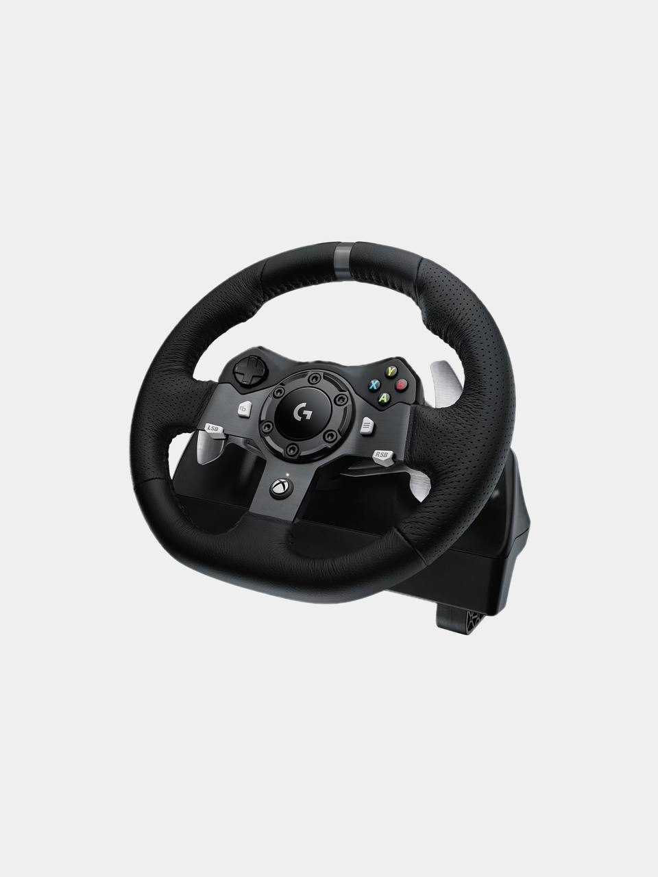 Игровой руль Logitech G920 Driving Force Racing для компьютерных игр с ПК и  Xbox One купить по низким ценам в интернет-магазине Uzum (383927)