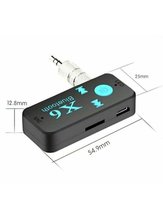 Bluetooth адаптер для автомобиля Aux Bluetooth X6