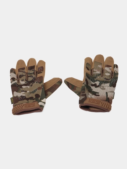 Перчатки тактические, перфорированные, с микрофиброй — BRIGADA-SHIN3-XL