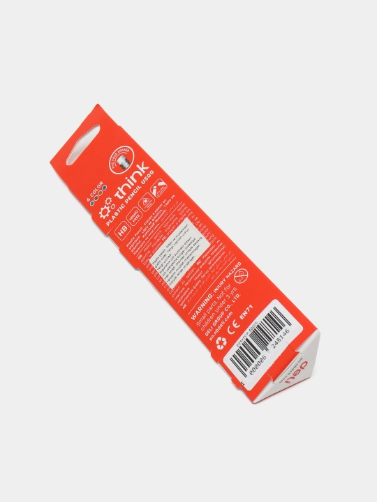 Qalam Deli EU50000 qutida, 12 dona, qora