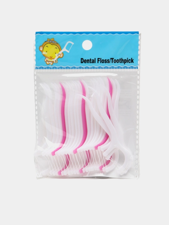 Tish cho'chqali tish ipi, 25 dona to'plam, tish pichog'i - 