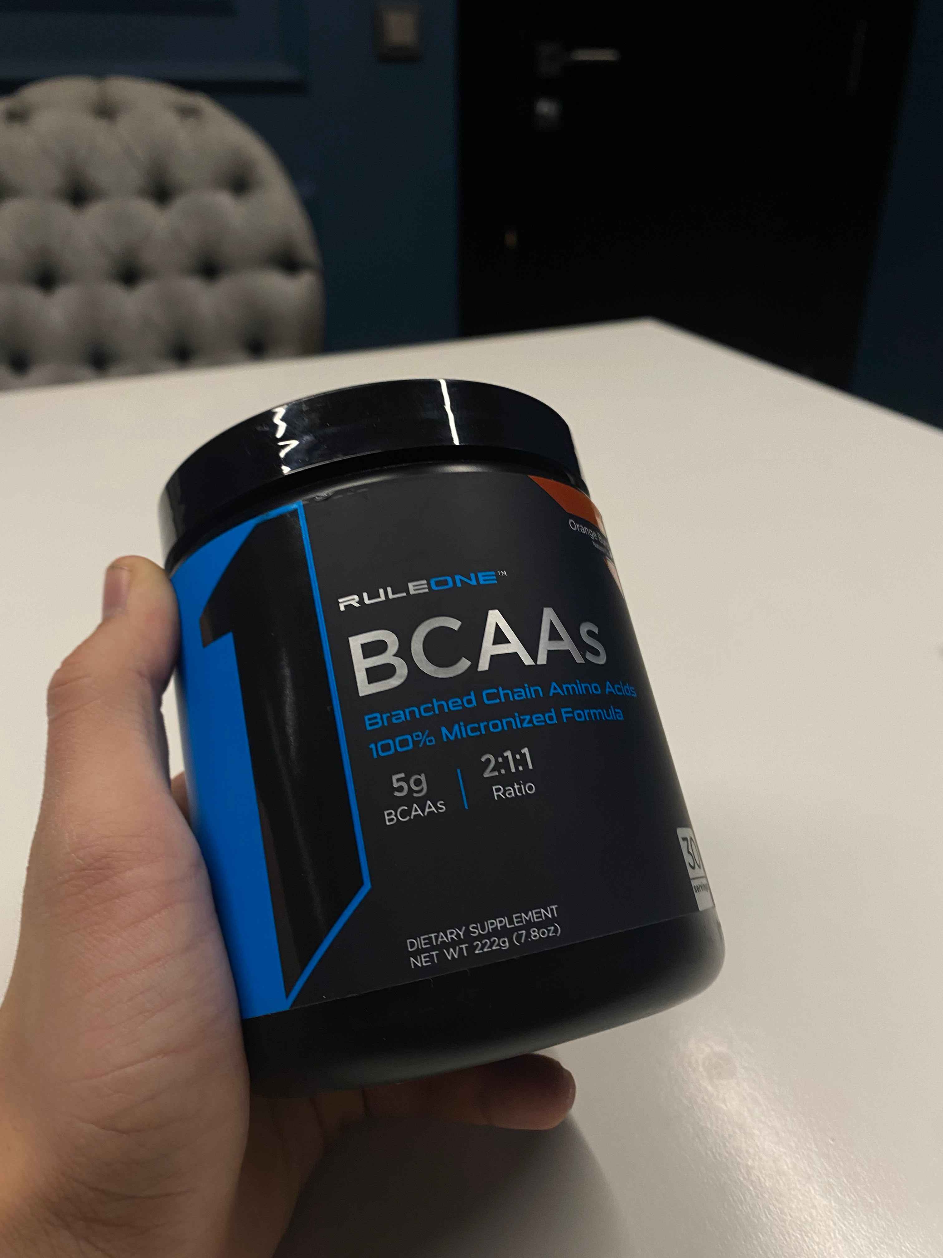 БЦА R1 BCAAS Micronized BCAAs 222г 30 порций