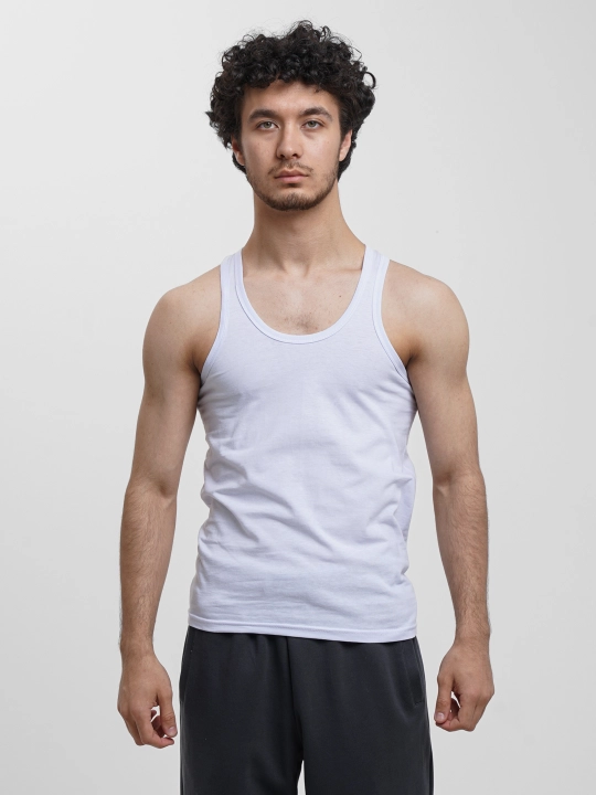 Erkaklar uchun mayka choksiz, cotton - 