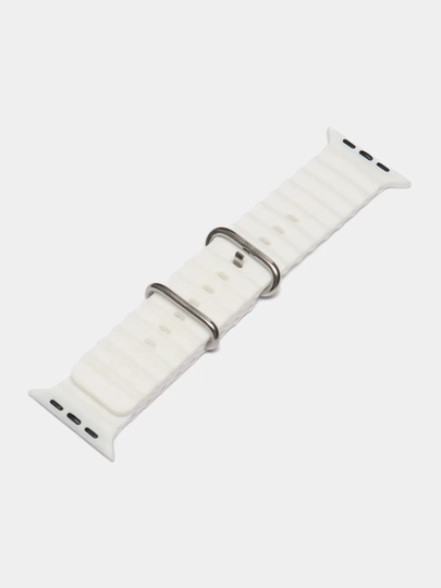 Силиконовый ремешок Ocean band 8 Ultra для смарт-часов Apple Watch, 42-44-45-49 мм