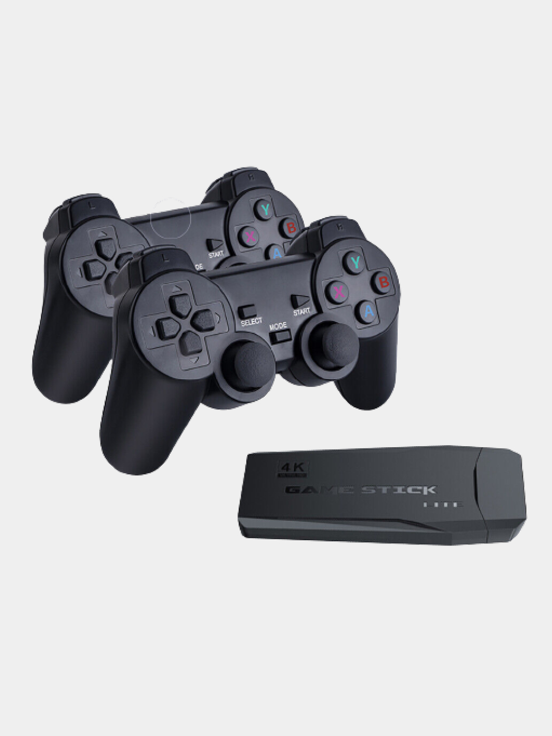 Игровая приставка Gamepad 64GB, 4k Ultra HD, 2 геймпада, 10000 игр, D90  Game Stick, для ТВ купить по низким ценам в интернет-магазине Uzum (387821)