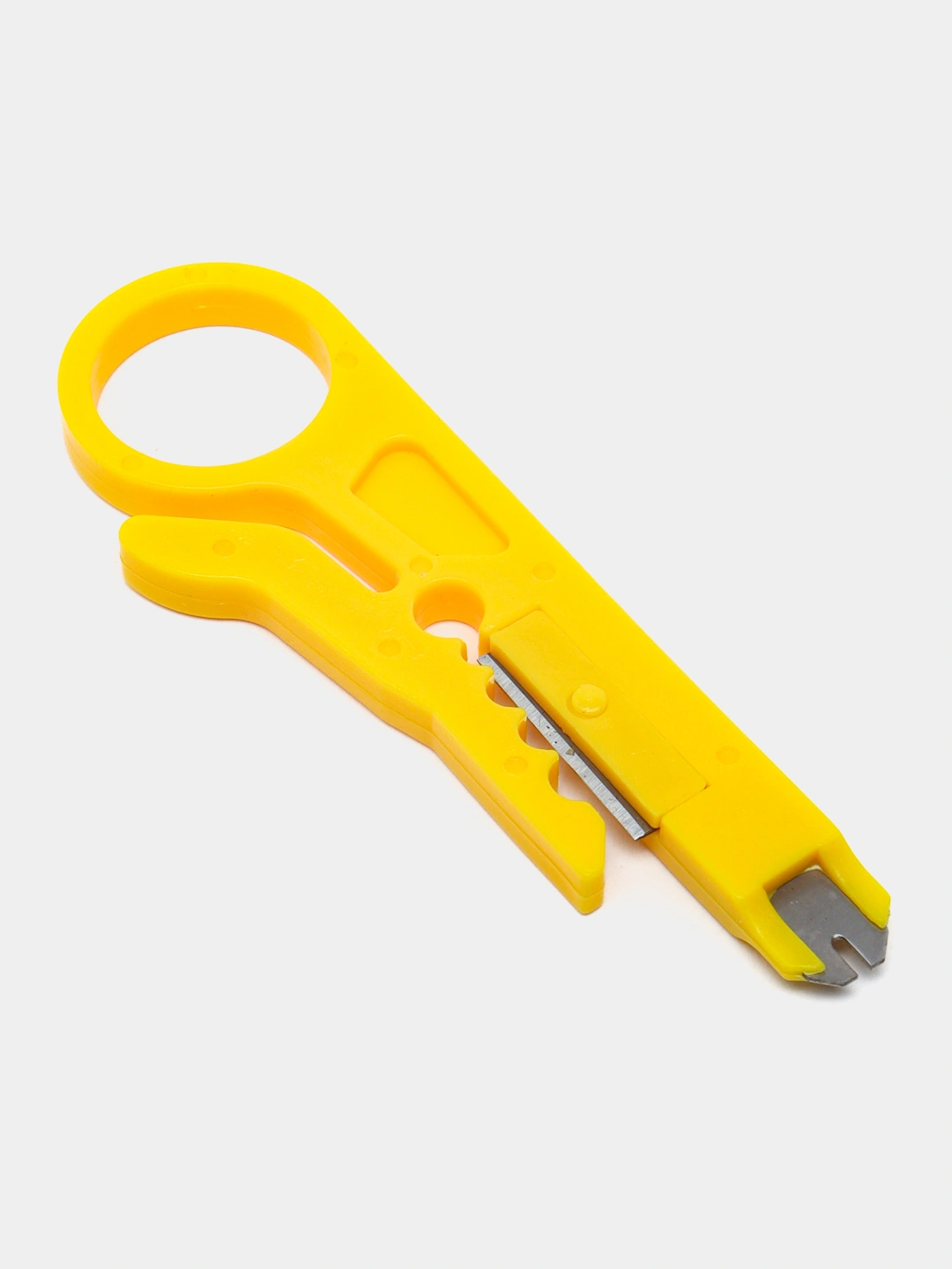 Инструмент клещи обжим проводов кабеля кримпер RJ-45, RJ-11, RJ-12 ...