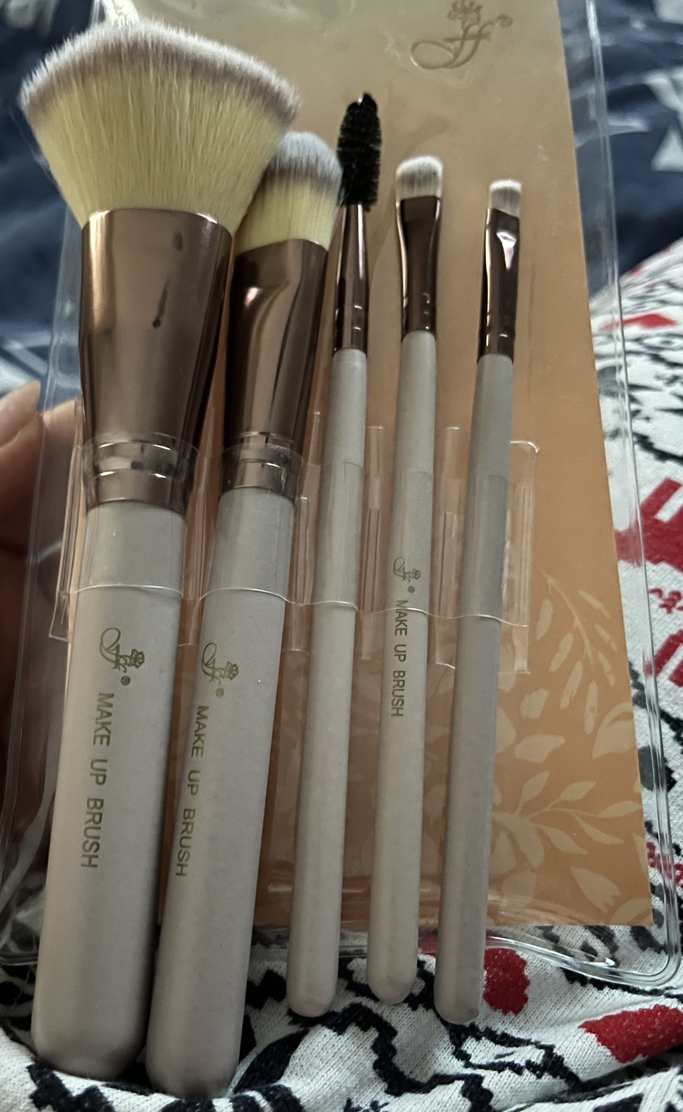 Набор кистей для макияжа Make up Brush, 5 шт, Bf105
