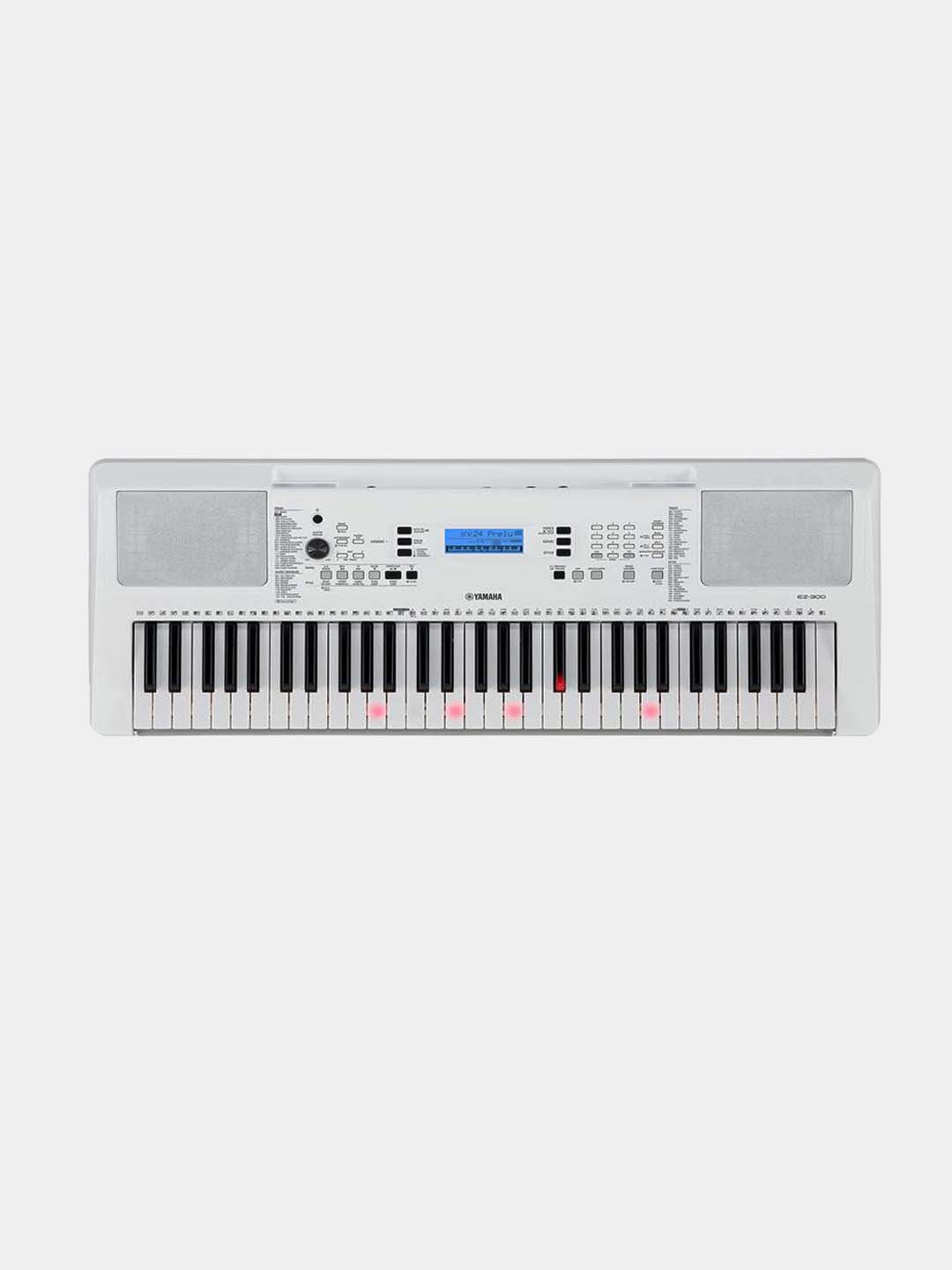Синтезатор YAMAHA EZ300, для начинающих, с подсветкой клавиш и ...