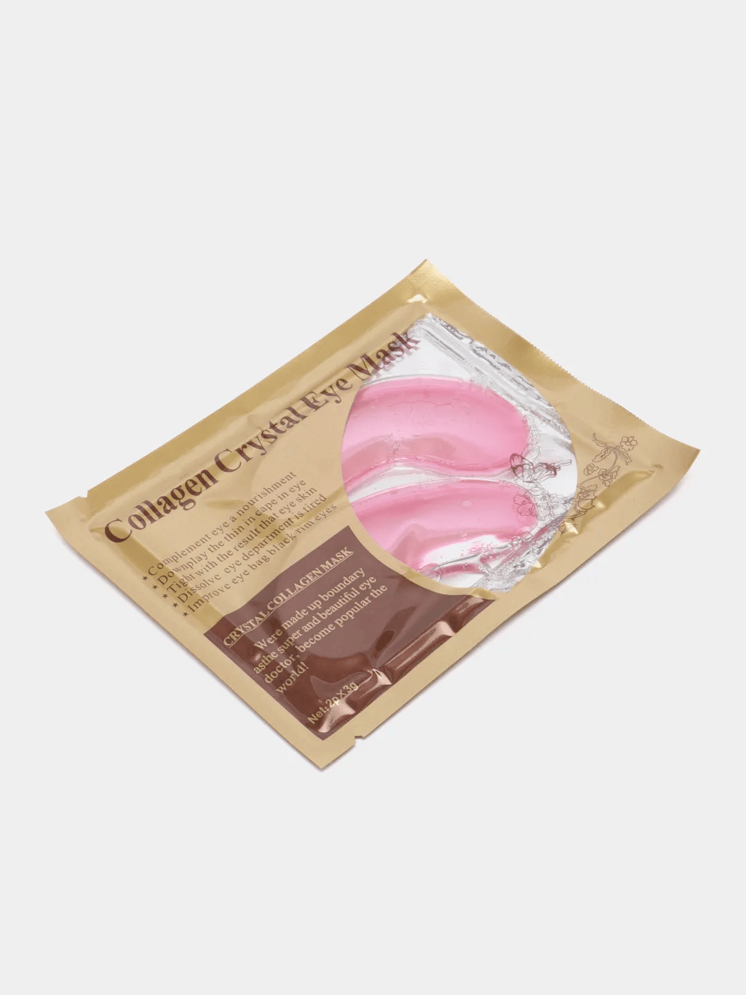 Патчи коллагеновые для глаз, гидрогелевые Collagen Crystal Eye Mask