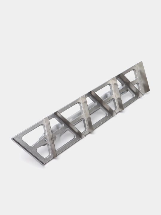 Qol randasi planerli gips uchun Dekor, zanglamaydigan po'lat, 46 * 9 * 1.9 sm
