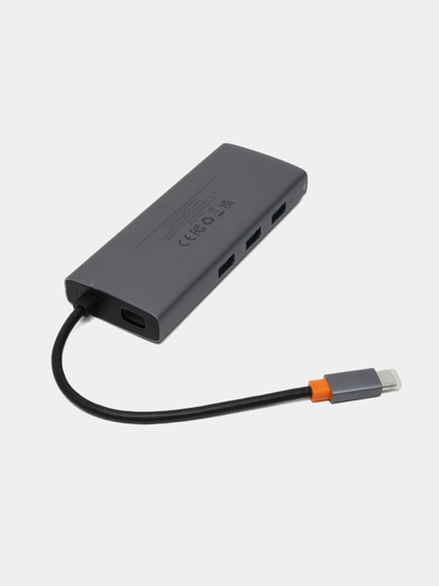 USB Hub Baseus 6 in 1 USB Type-C HDMI, USB3.0  (WKWG030113)