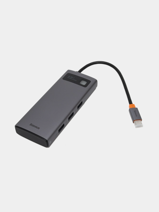 USB Hub Baseus 6 in 1 USB Type-C HDMI, USB3.0  (WKWG030113) - 