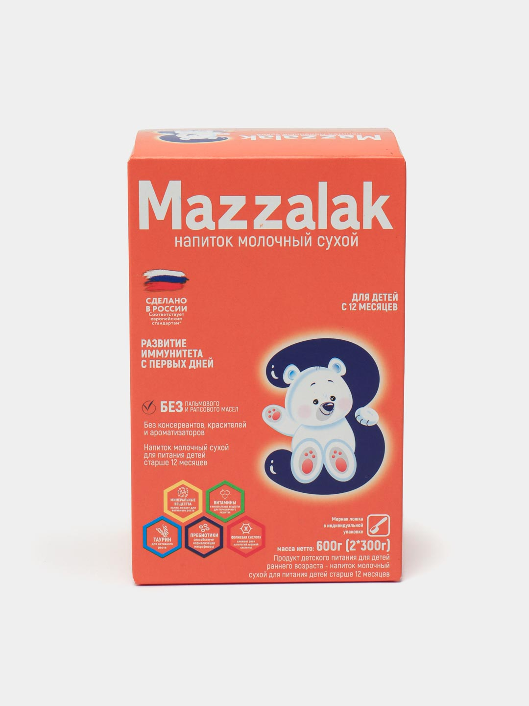 Напиток молочный сухой Mazzalak, 600 г купить по низким ценам в ...