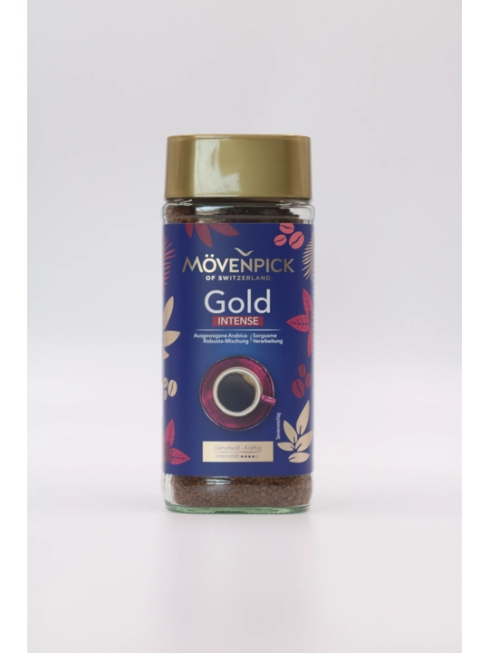 Кофе растворимый Movenpick GOLD Intense, произведено в Германии