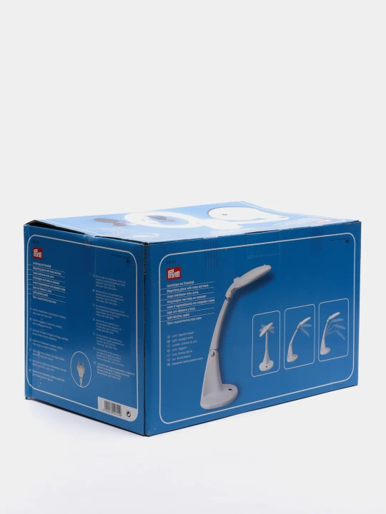Лупа с подсветкой LED, на подставке PRYM