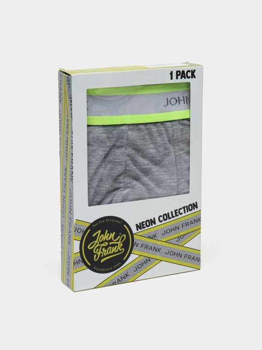 Мужские трусы John Frank, боксеры, белье из хлопка, S-XXL, 1 шт
