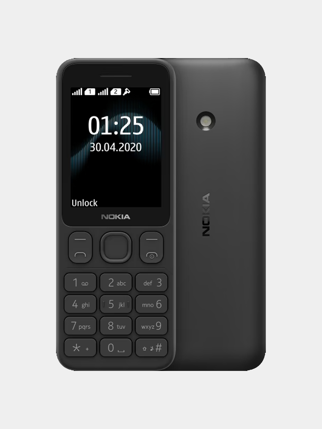 Кнопочный телефон Nokia 125 Dual Sim 2 SIM с MP3-плеером и FM-радио купить  по низким ценам в интернет-магазине Uzum (398519)