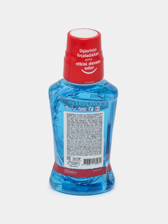 Colgate Plax og‘iz bo‘shlig‘i uchun tetiklashtiruvchi yalpizli antibakterial chayish vositasi, 250 ml