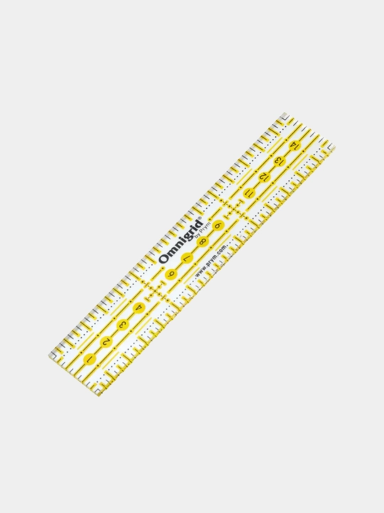 Универсальные линейки Omnigrid by Prym, шкала в см, 3 х 15 см