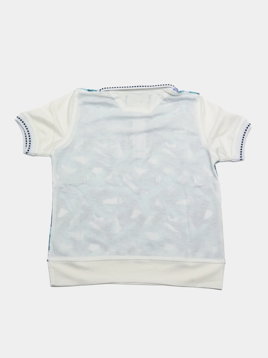 Qisqa qisma bola uchun Polo, 7 rangda, 3-6 yoshda