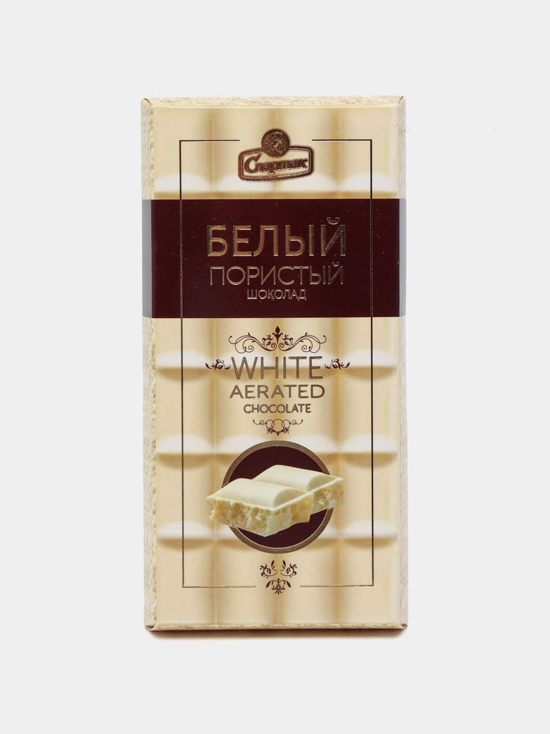Белый пористый шоколад