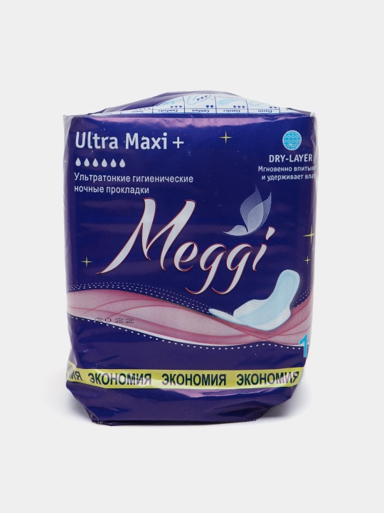 Ayollar uchun gigienik prokladkalar Meggi Ultra Maxi+, 16 dona