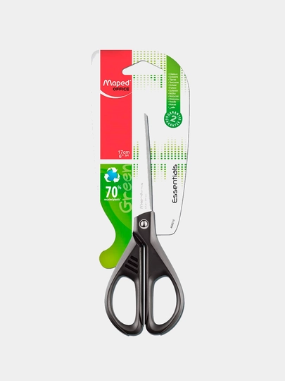 Ножницы Maped Essentials Green Symmetrical 468010, 17 см q0000000543 — GT-468010
