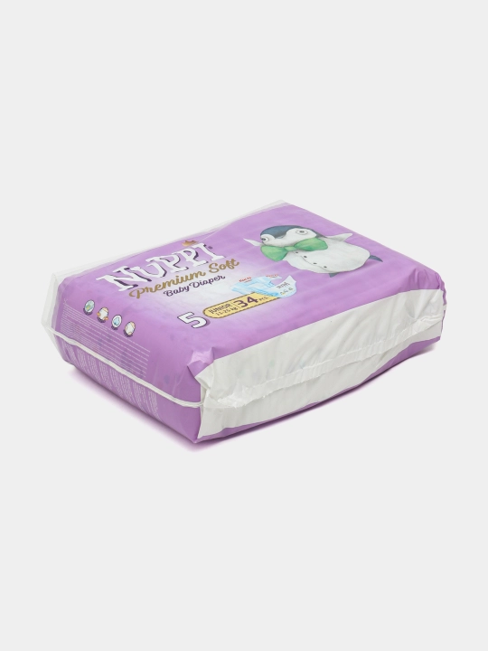 Детские подгузники Nuppi 5 N, 11-25 кг, 34 шт