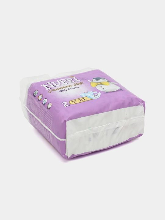 Детские подгузники NUPPI 2, 3-6 кг, 21 шт