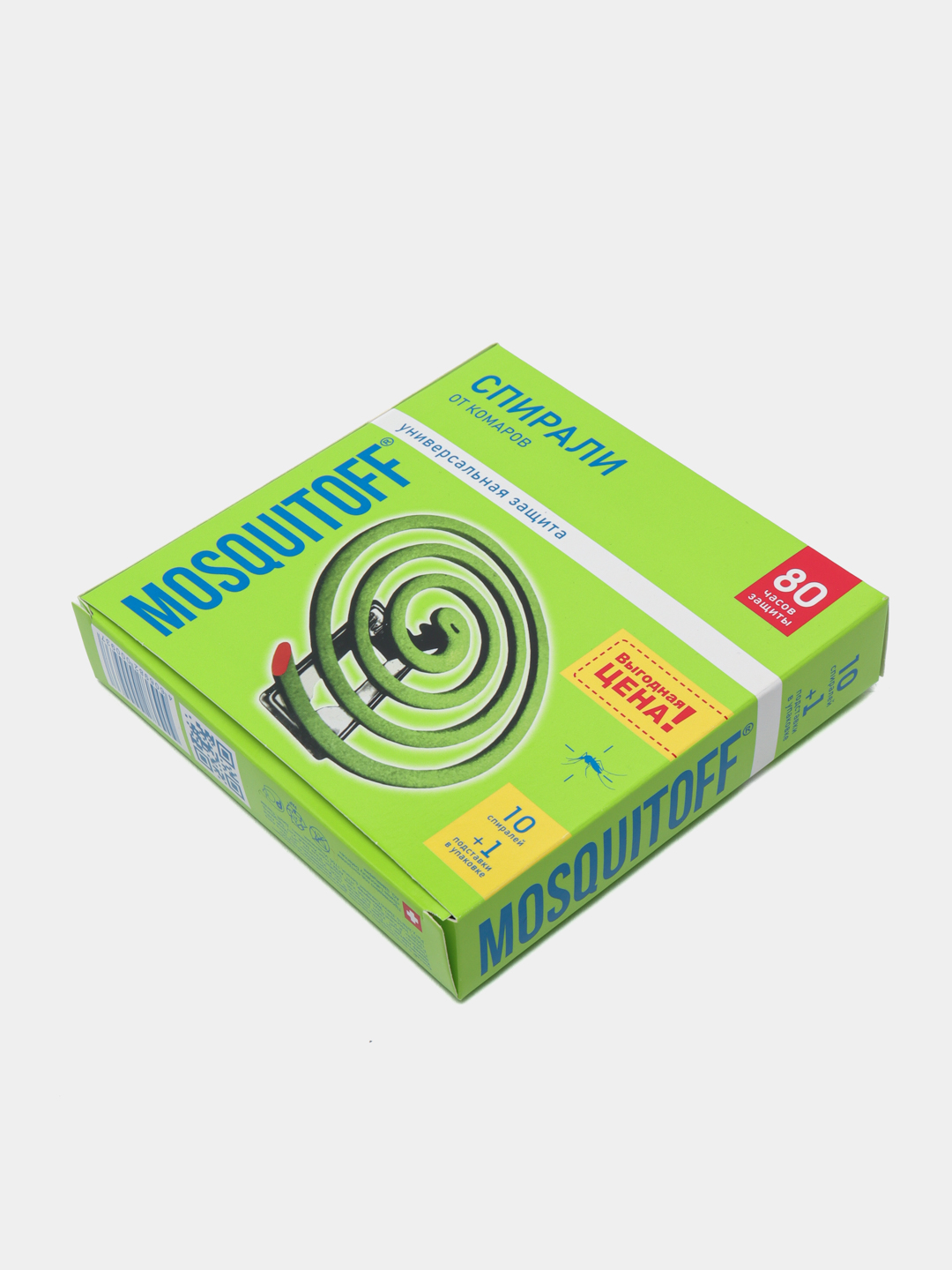 Спирали от комаров Mosquitoff Универсальная защита, 10 шт, Россия