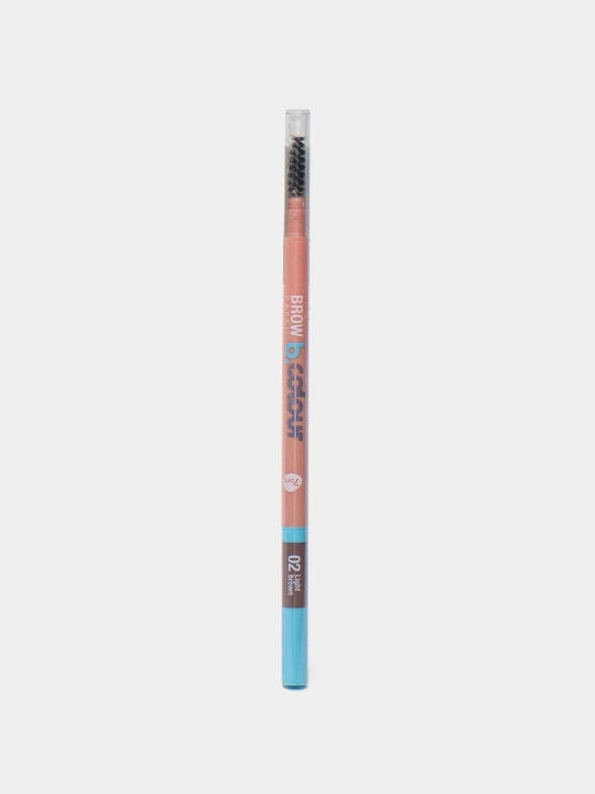 Карандаш для бровей 7Days B.Colour, тон 02 Light brown, 0.06 гр