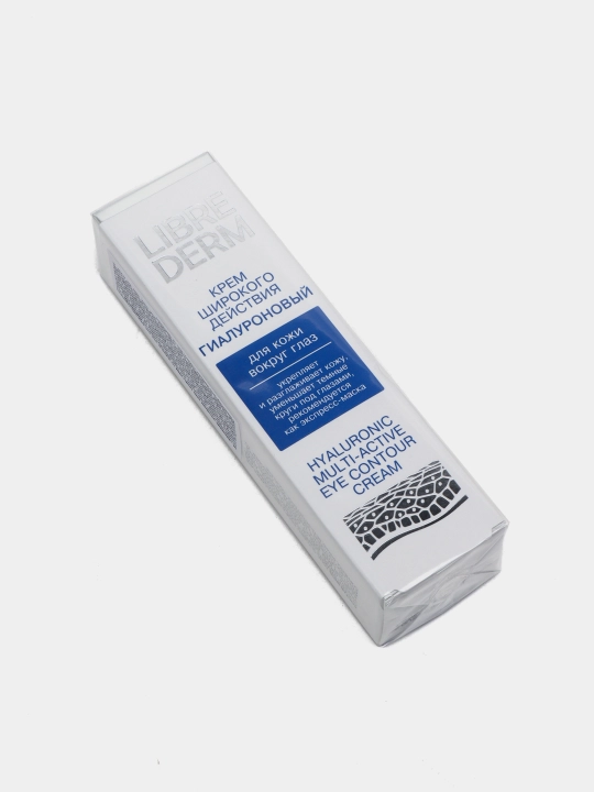 Keng ta'sirli gialuron kremi ko'z atrofidagi teri uchun Librederm, 20 ml