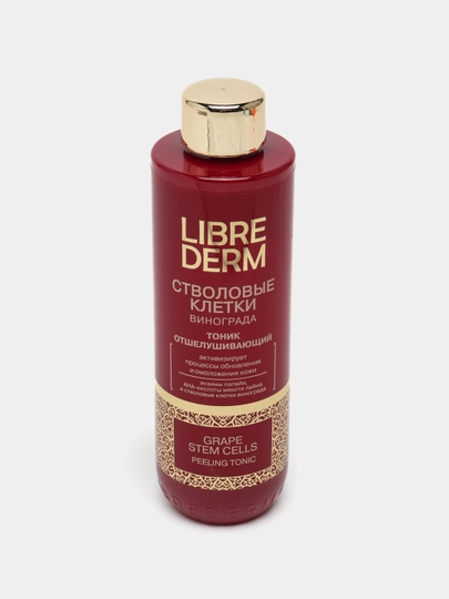 Тоник отшелушивающий Librederm Anti-Age Стволовые клетки винограда, 200 мл - 