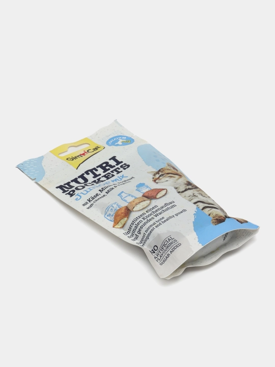 GimCat Nutri Pockets Junior Mix - mushukchalar uchun yostiq aralashmasi, 60 g